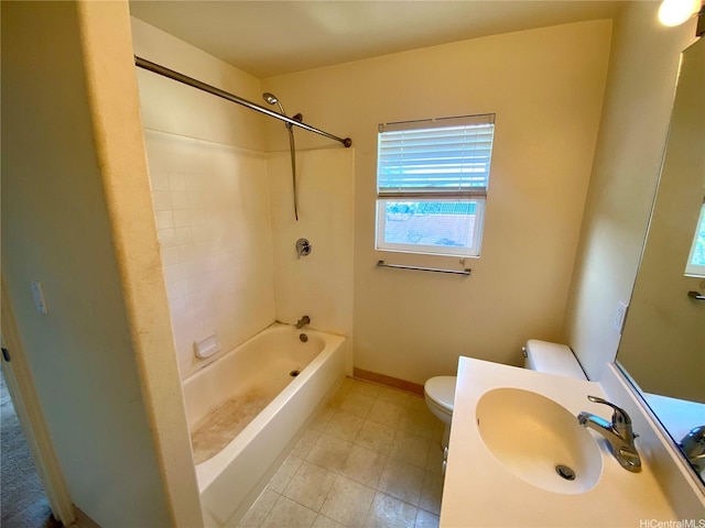 91-1008 Kaiopua St Unit M2, Ewa Beach, HI 96706 - bathroom with shower / washtub combination, tile patterned floors, and vanity