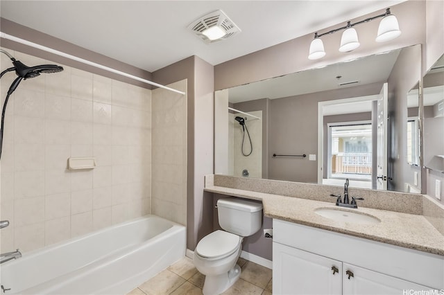 520 Lunalilo Home Rd Unit 7427, Honolulu, HI 96825 - full bathroom featuring tile patterned flooring, vanity, and bathtub / shower combination