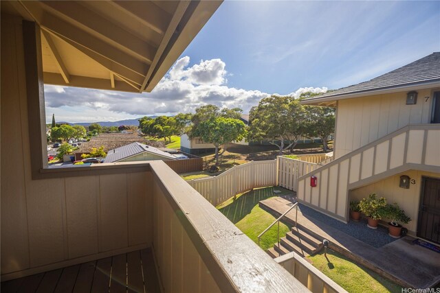 94-1147 Mopua Loop Unit K8, Waipahu, HI 96797 - view of balcony