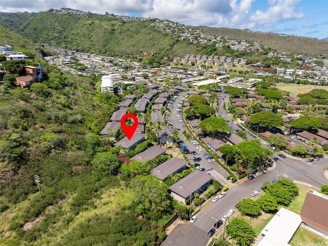 4130 Keanu St Unit 4, Honolulu, HI 96816 - aerial view of property and surrounding area featuring nearby suburban area