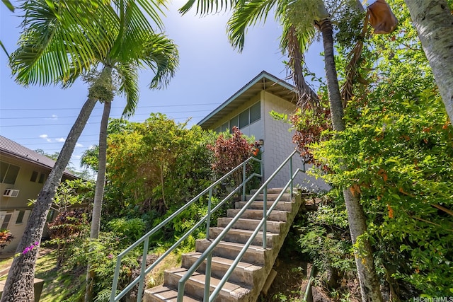 4130 Keanu St Unit 4, Honolulu, HI 96816 - view of property exterior with stairway