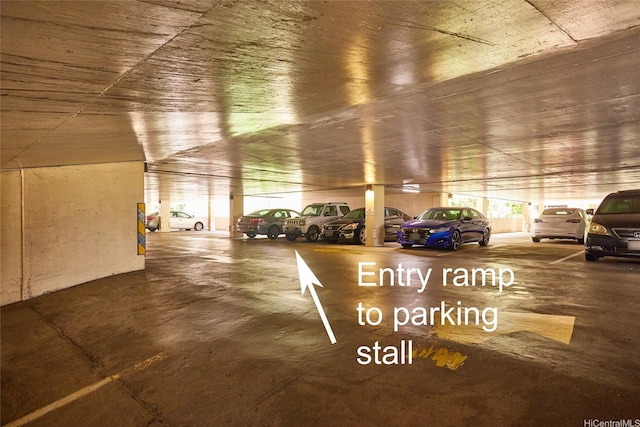2345 Ala Wai Blvd Unit 2210, Honolulu, HI 96815 - view of parking garage