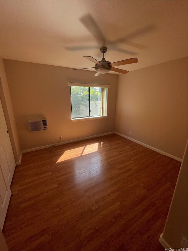 91-1088 Paaoloulu Way, Kapolei, HI 96707 - unfurnished room with wood finished floors and a ceiling fan