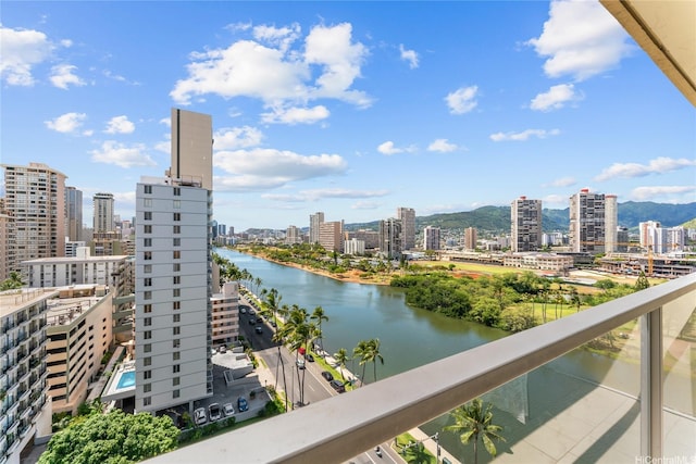 445 Seaside Ave Unit 1602, Honolulu, HI 96815 - water view with nearby urban area