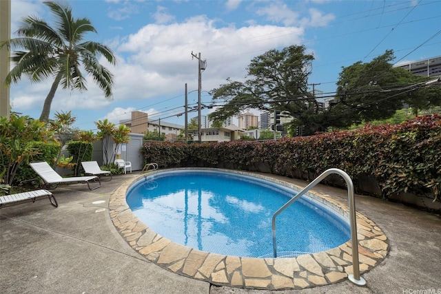 1111 Wilder Ave Pha, Pha, Honolulu, HI 96822 - view of pool with a patio