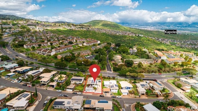 92-759 Lihau St, Kapolei, HI 96707 - aerial view of residential area featuring a mountain backdrop