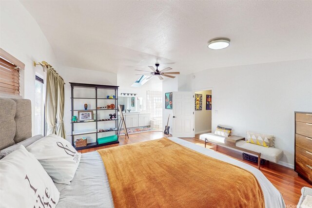 92-759 Lihau St, Kapolei, HI 96707 - bedroom featuring wood finished floors and vaulted ceiling