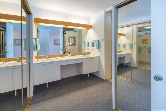 2877 Kalakaua Ave Unit 804, Honolulu, HI 96815 - full bathroom featuring double vanity and carpet