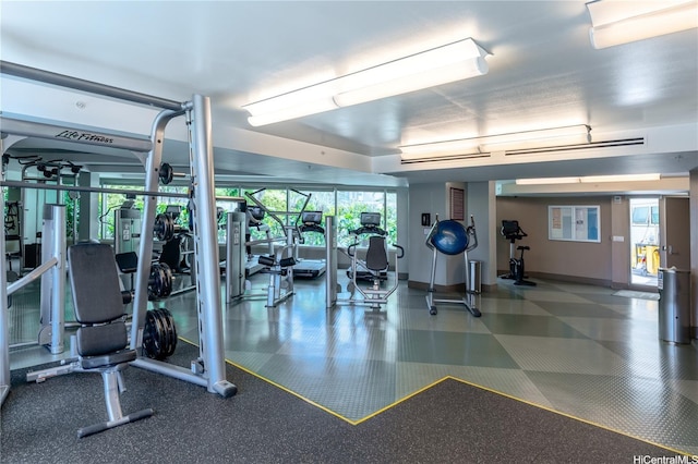 1837 Kalakaua Ave Unit 2001, Honolulu, HI 96815 - gym featuring baseboards