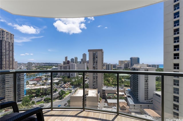 1837 Kalakaua Ave Unit 2001, Honolulu, HI 96815 - balcony featuring a view of city