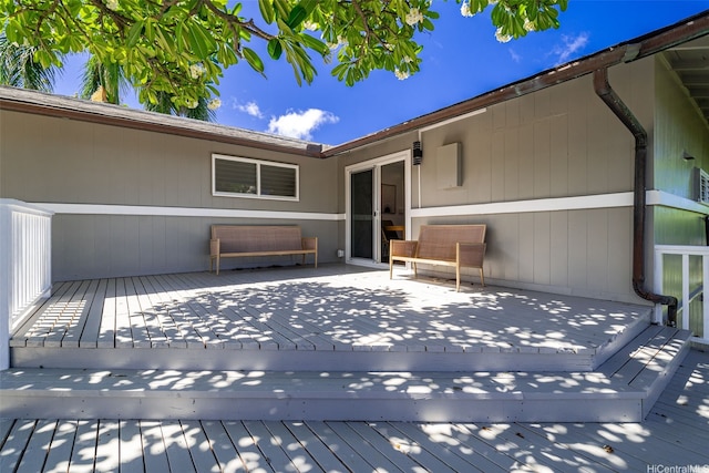 1076 Ilima Dr Unit A, Honolulu, HI 96817 - view of wooden terrace
