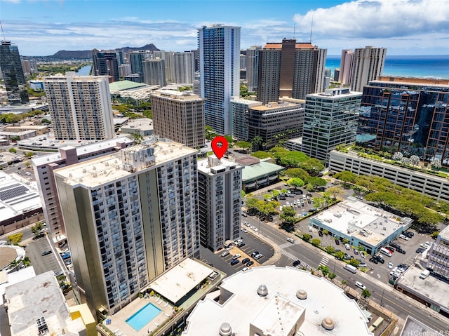 731 Amana St Unit 703, Honolulu, HI 96814 - city view with a large body of water