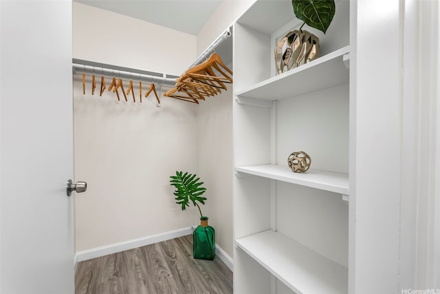 731 Amana St Unit 703, Honolulu, HI 96814 - spacious closet with wood finished floors