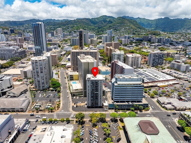 731 Amana St Unit 703, Honolulu, HI 96814 - view of urban area featuring mountains