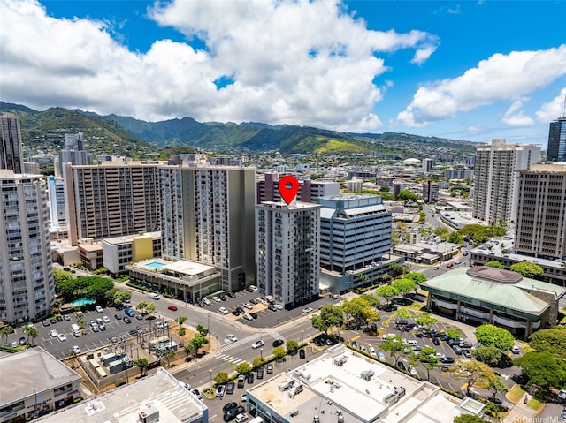 731 Amana St Unit 703, Honolulu, HI 96814 - view of urban area with a mountainous background