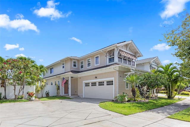 91-1112 Kai Oio St, Ewa Beach, HI 96706 - view of front of home featuring an attached garage and concrete driveway