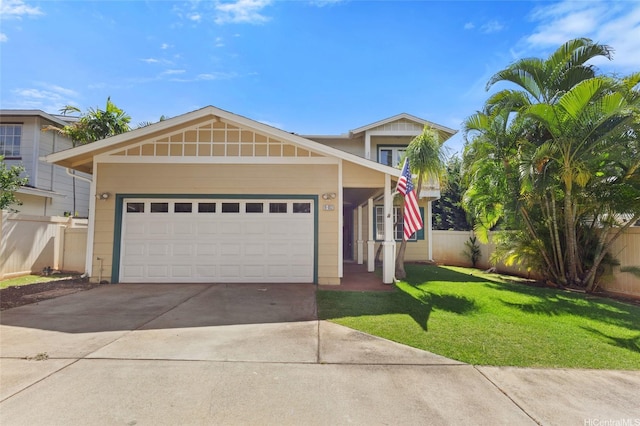 91-1032 Kauoha St, Ewa Beach, HI 96706 - view of front of home with driveway and an attached garage