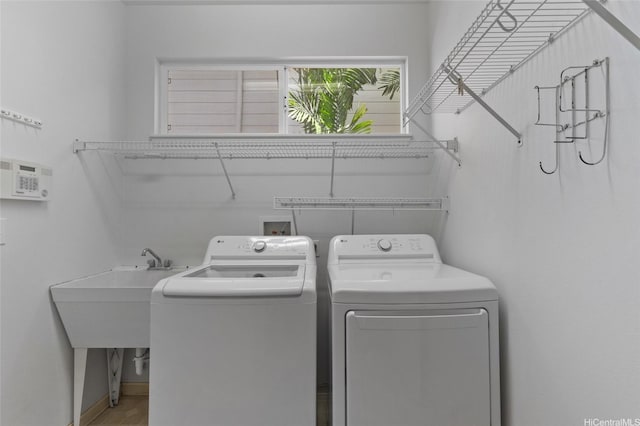 91-1032 Kauoha St, Ewa Beach, HI 96706 - washroom featuring washer and dryer and baseboards