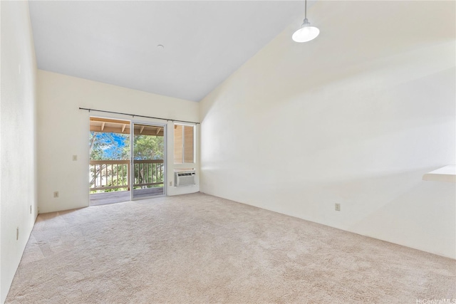 92-1155 Palahia St Unit A205, Kapolei, HI 96707 - unfurnished room with carpet floors and high vaulted ceiling