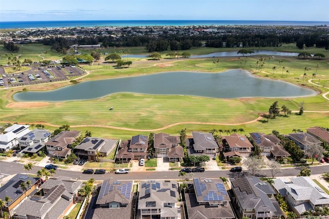 91-1227 Kuanoo St, Ewa Beach, HI 96706 - aerial view of property and surrounding area with a large body of water and nearby suburban area
