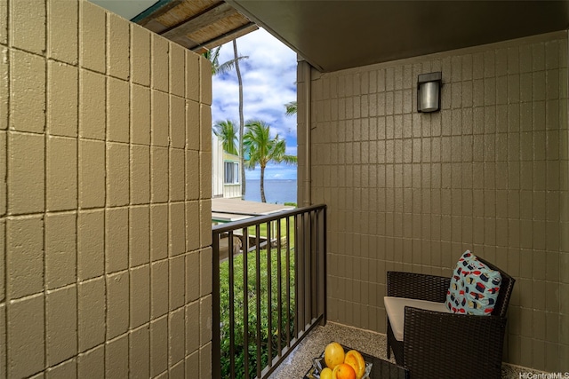 53-567 Kamehameha Hwy Unit 203, Hauula, HI 96717 - balcony with a water view