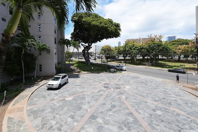 1448 Young St Unit 202, Honolulu, HI 96814 - view of road with curbs, sidewalks, and street lighting