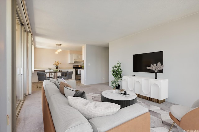 2825 S King St Unit 2403, Honolulu, HI 96826 - living area featuring light colored carpet