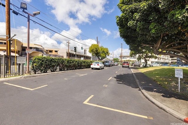 2825 S King St Unit 2403, Honolulu, HI 96826 - view of asphalt street featuring curbs and sidewalks