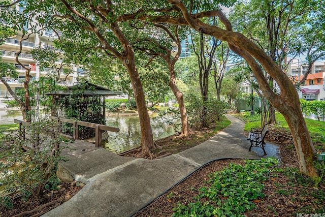 469 Ena Rd Unit 3404, Honolulu, HI 96815 - view of home's community featuring a water view