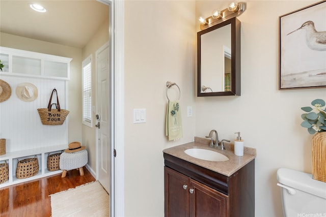 66-912 Kamakahala St Unit 2, Waialua, HI 96791 - bathroom featuring vanity and wood finished floors