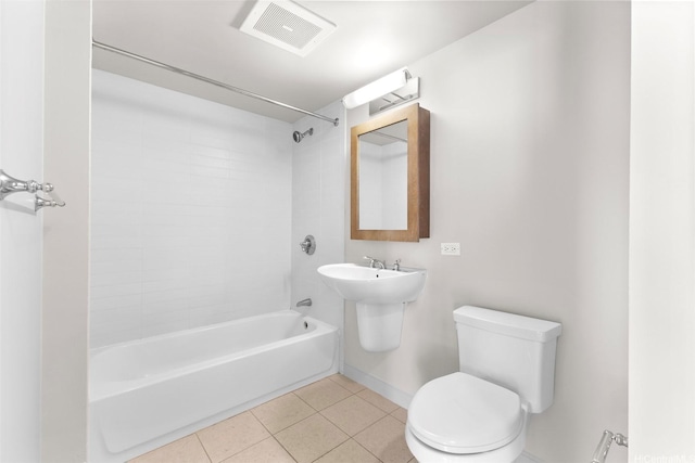 1009 Kapiolani Blvd Unit 1706, Honolulu, HI 96814 - bathroom featuring shower / washtub combination and tile patterned flooring