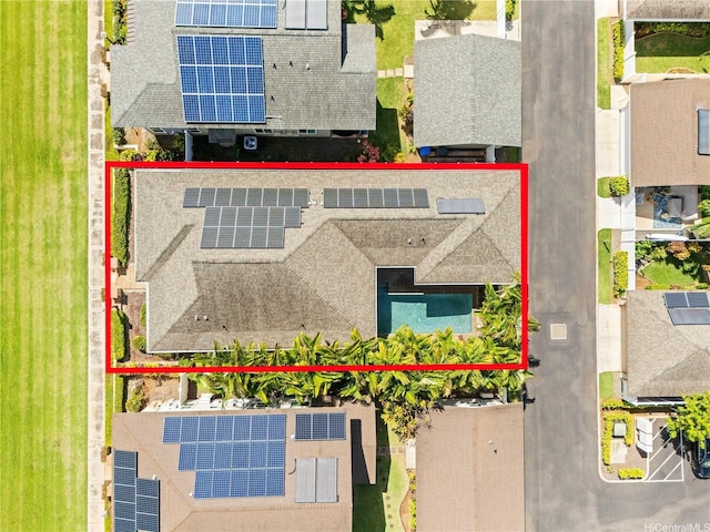 91-1100 Waiemi St, Ewa Beach, HI 96706 - aerial view of residential area featuring property parcel outlined