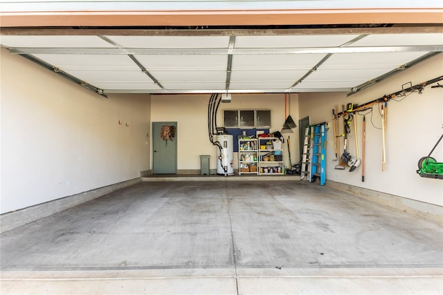 91-1100 Waiemi St, Ewa Beach, HI 96706 - garage with gas water heater