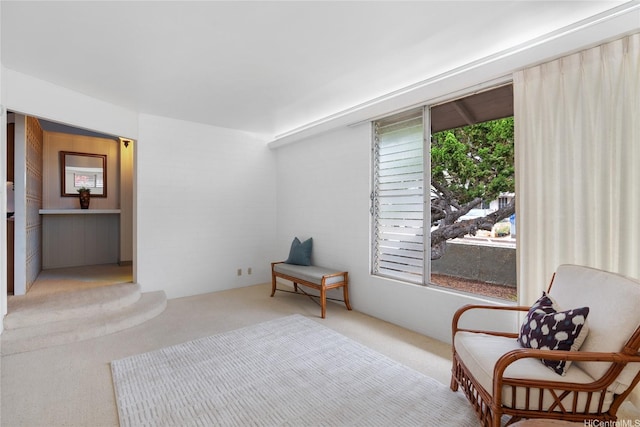 3504 Ala Hapuu St, Honolulu, HI 96818 - sitting room featuring carpet floors