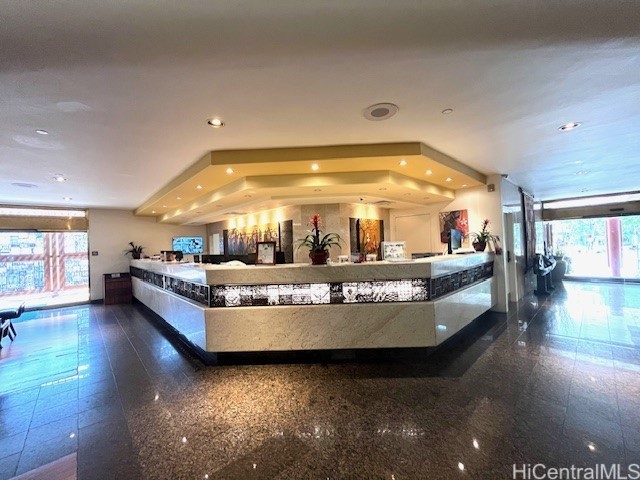 2045 Kalakaua Ave Unit 402, Honolulu, HI 96815 - reception with recessed lighting