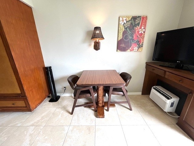 2045 Kalakaua Ave Unit 402, Honolulu, HI 96815 - dining room featuring light tile patterned floors and baseboards