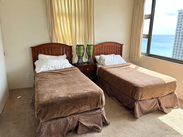 201 Ohua Ave Unit 2406, Honolulu, HI 96815 - bedroom featuring carpet