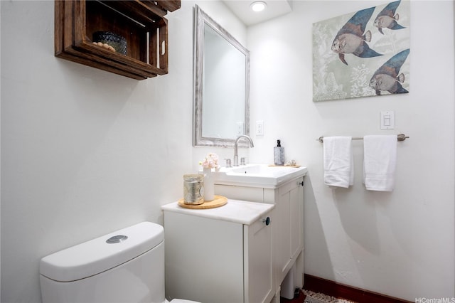 2463 Kuhio Ave Unit 1107, Honolulu, HI 96815 - bathroom featuring vanity and toilet