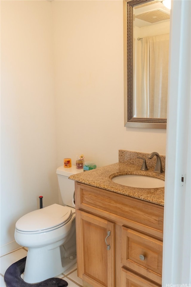 95-142 Kuahelani Ave Unit 251, Mililani, HI 96789 - bathroom featuring vanity and tile patterned flooring