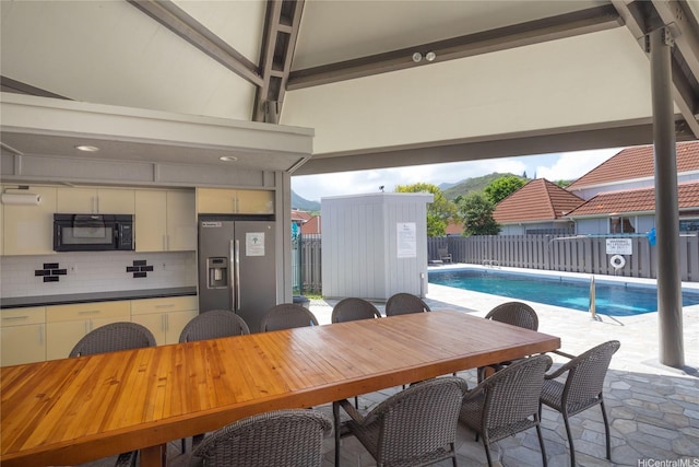 539 Keolu Dr Unit C, Kailua, HI 96734 - dining space featuring high vaulted ceiling