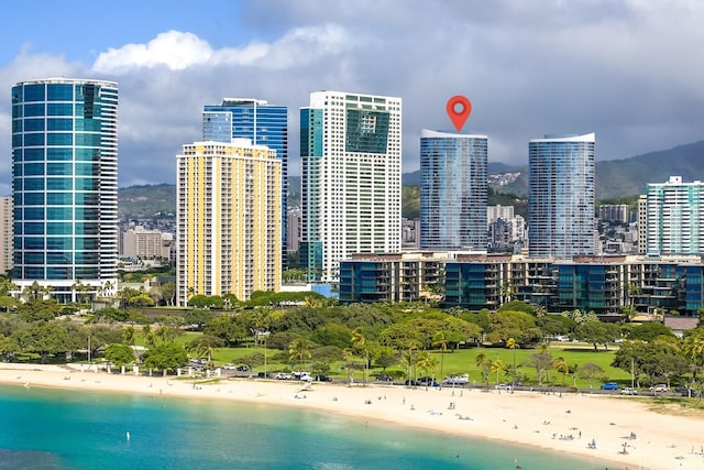 1288 Kapiolani Blvd Unit I-1506, Honolulu, HI 96814 - skyline view featuring unending shoreline