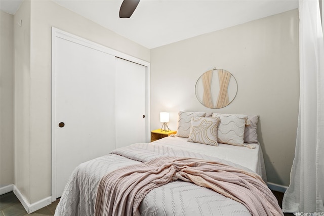 46-109 Konohiki St Unit 3922, Kaneohe, HI 96744 - bedroom featuring a closet and ceiling fan