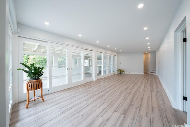 1207 Lilo Pl, Honolulu, HI 96822 - unfurnished sunroom featuring french doors