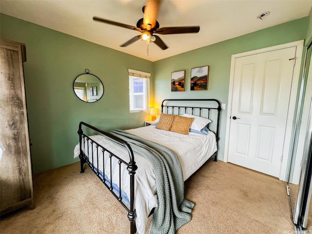 91-1356 Kaileolea Dr, Ewa Beach, HI 96706 - carpeted bedroom featuring ceiling fan