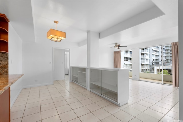 1425 Punahou St Unit 404, Honolulu, HI 96822 - hallway with light tile patterned floors