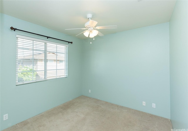 91-1001 Keaunui Dr Unit 106, Ewa Beach, HI 96706 - carpeted empty room featuring ceiling fan