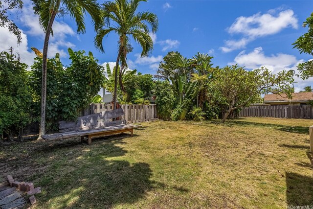 259 N Kalaheo Ave Unit A, Kailua, HI 96734 - view of fenced backyard