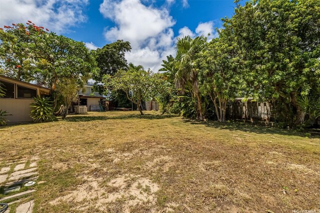 259 N Kalaheo Ave Unit A, Kailua, HI 96734 - view of yard