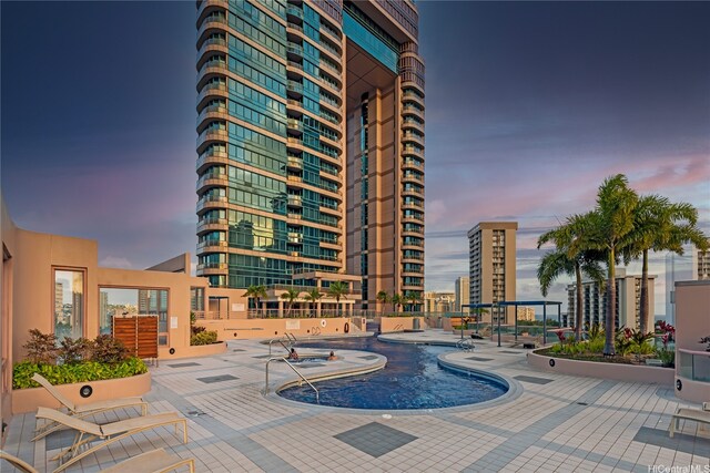 1888 Kalakaua Ave Unit 3504, Honolulu, HI 96815 - community pool with a patio