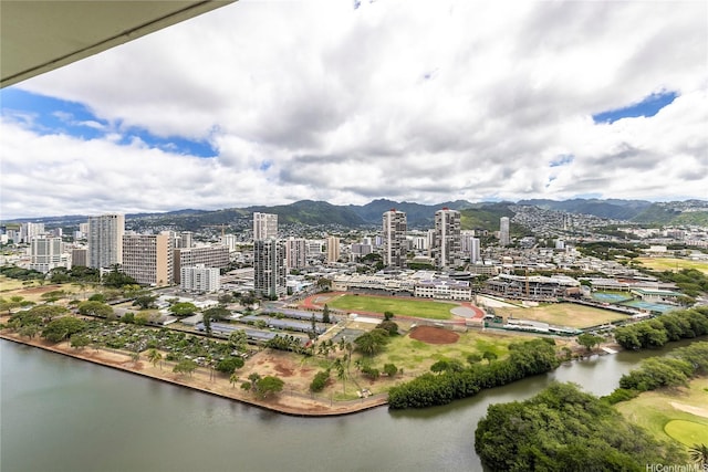 2211 Ala Wai Blvd Unit 3201, Honolulu, HI 96815 - view of urban area with a water and mountain view